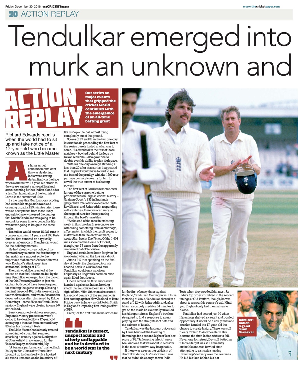 The Cricket Paper Preview Pages