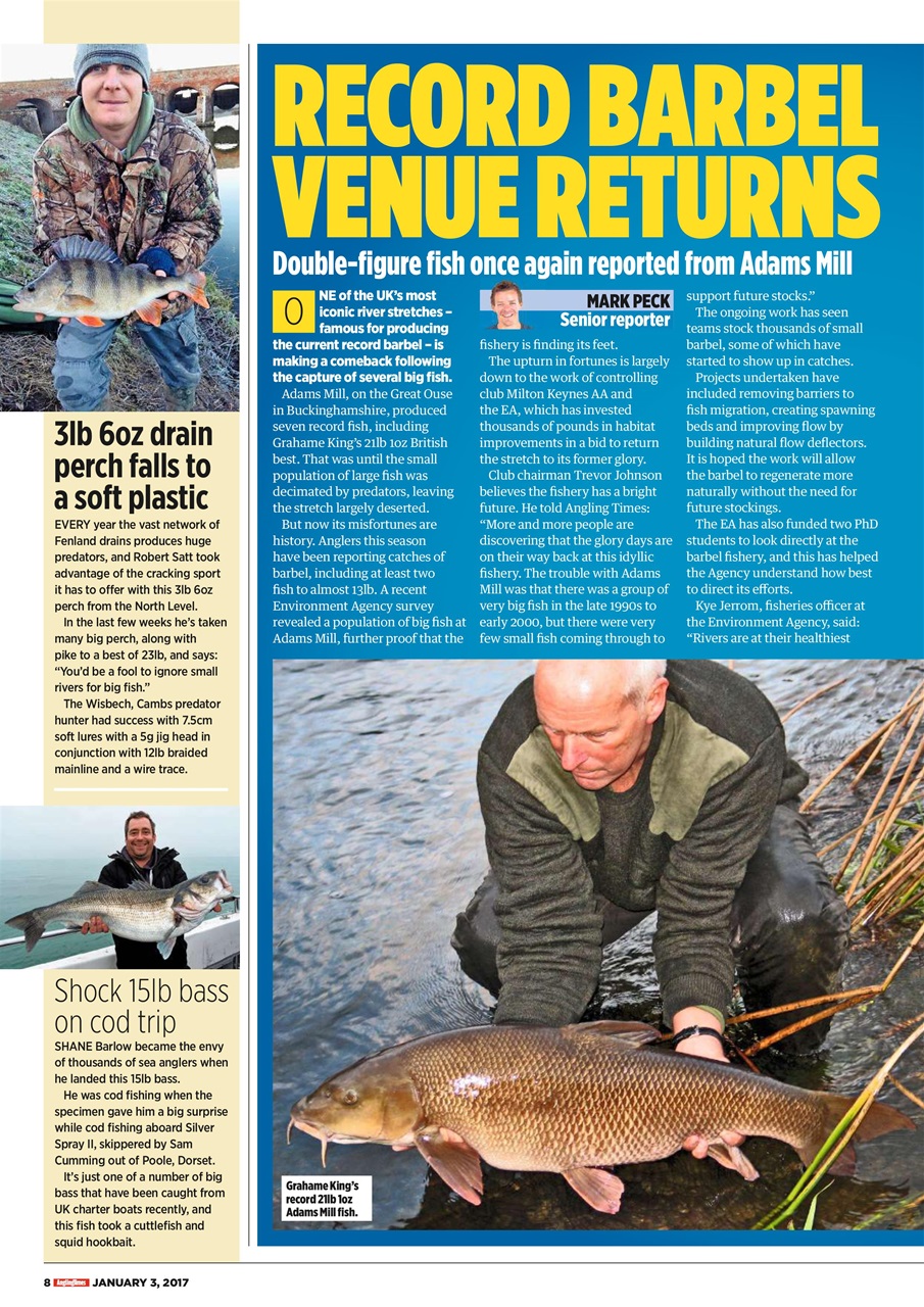 Angling Times Preview Pages
