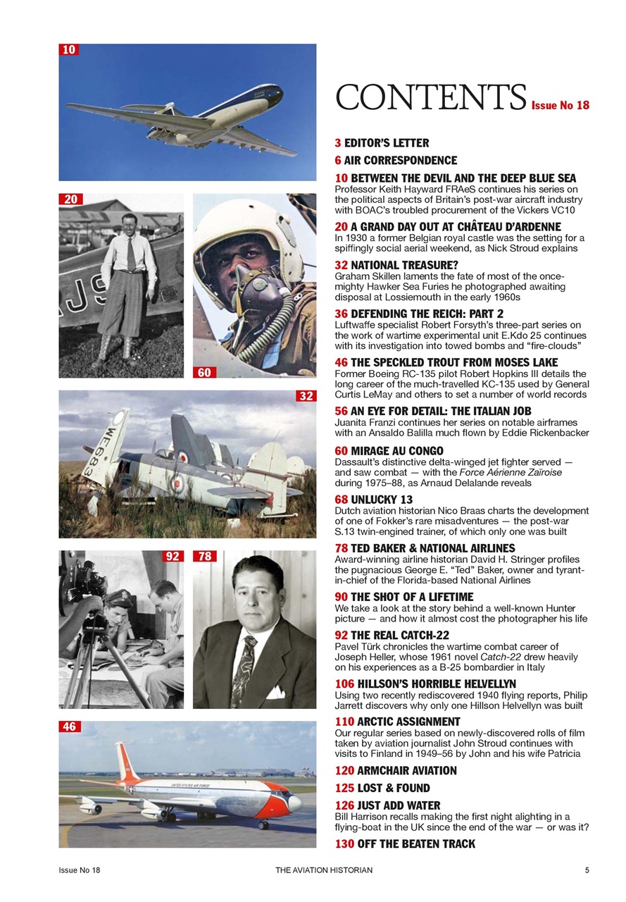 The Aviation Historian Magazine Preview Pages