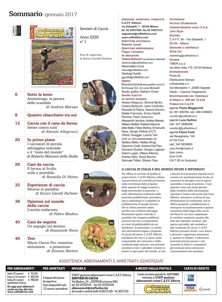 SENTIERI DI CACCIA Preview Pages