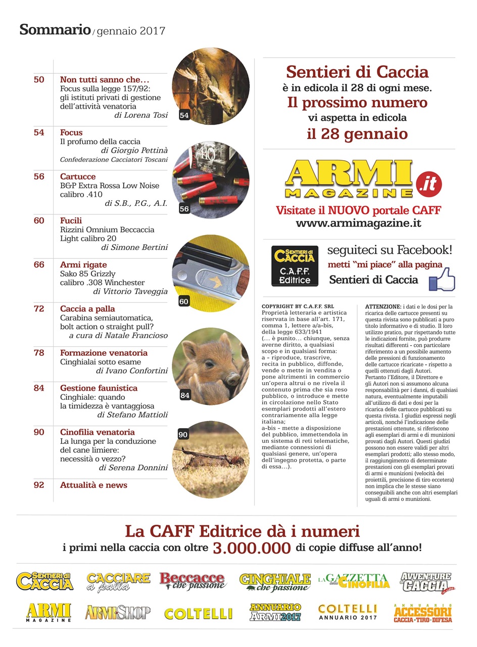 SENTIERI DI CACCIA Preview Pages