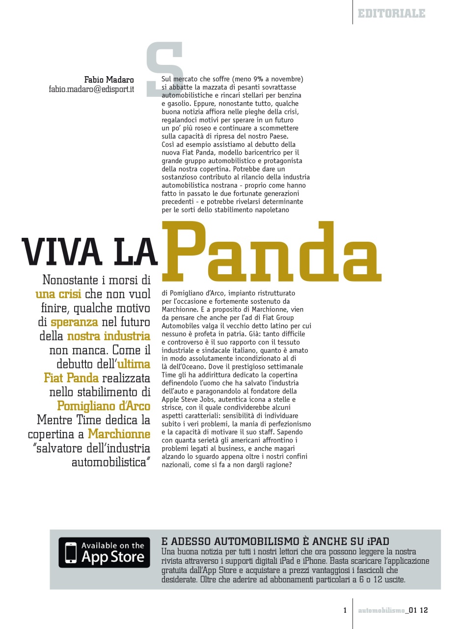 Automobilismo Preview Pages