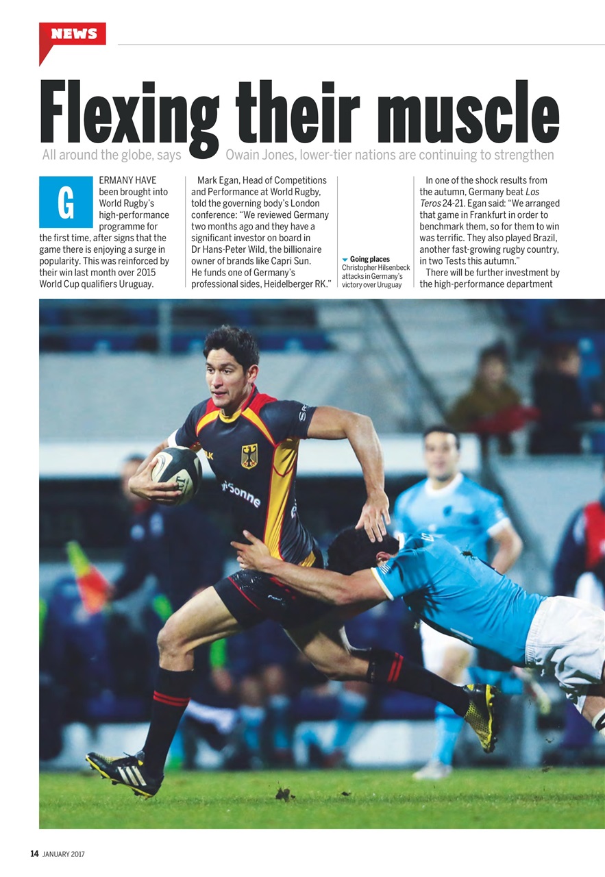 Rugby World Preview Pages