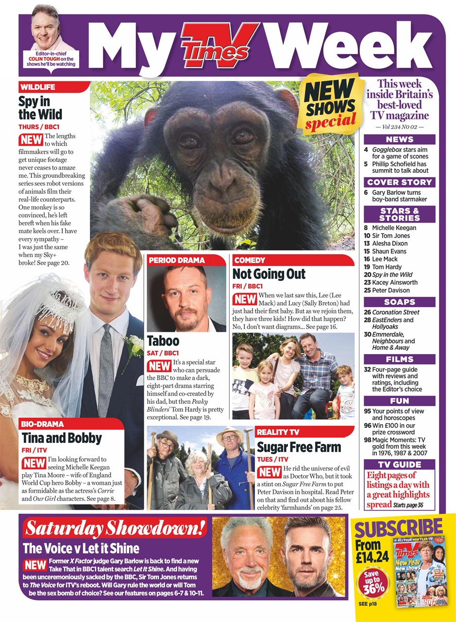 TV Times Preview Pages