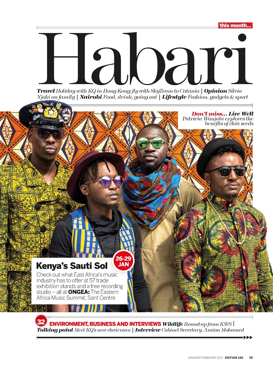 MSAFIRI – Kenya Airways Inflight Preview Pages