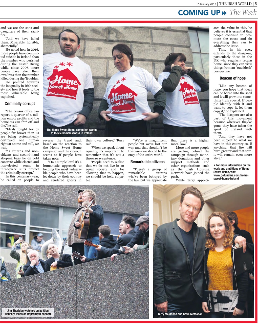 Irish World Preview Pages