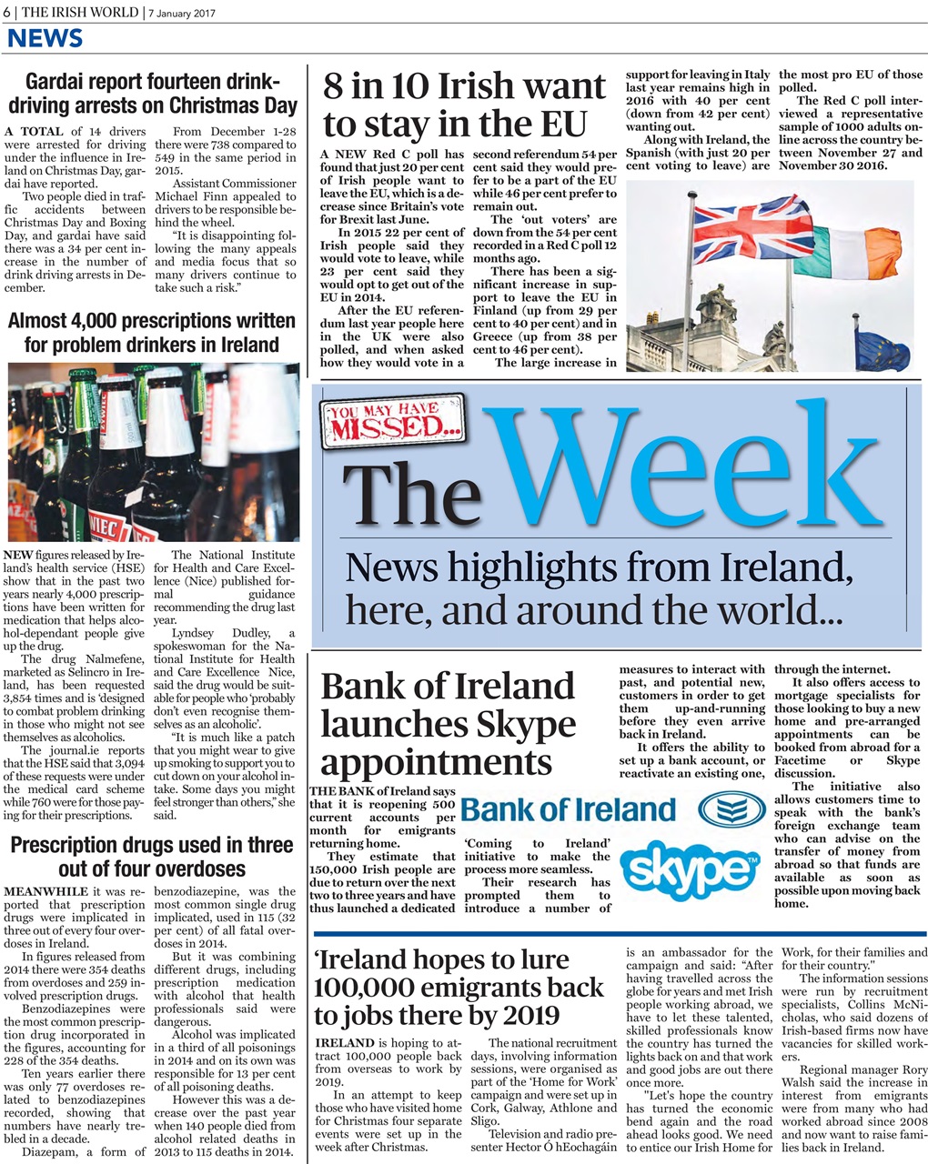 Irish World Preview Pages