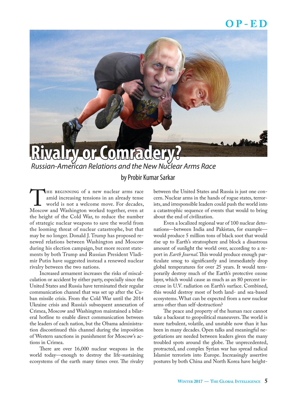 The Global Intelligence Preview Pages