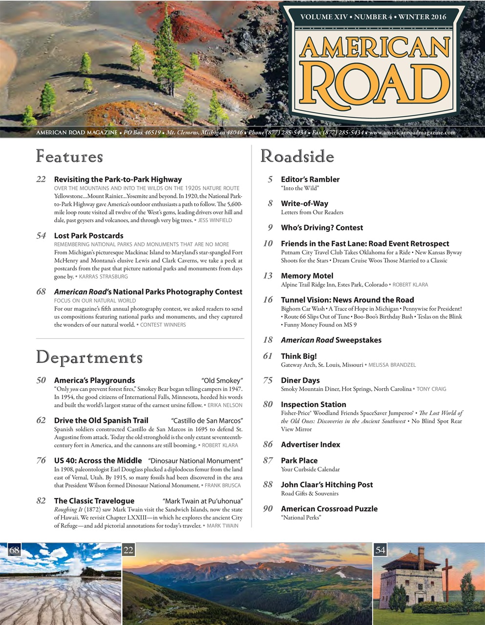 American Road Preview Pages