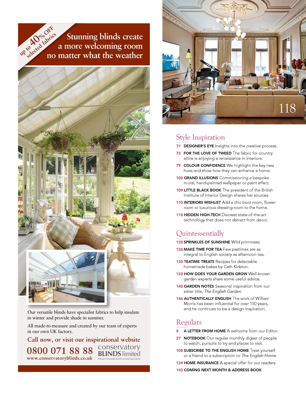 The English Home Preview Pages