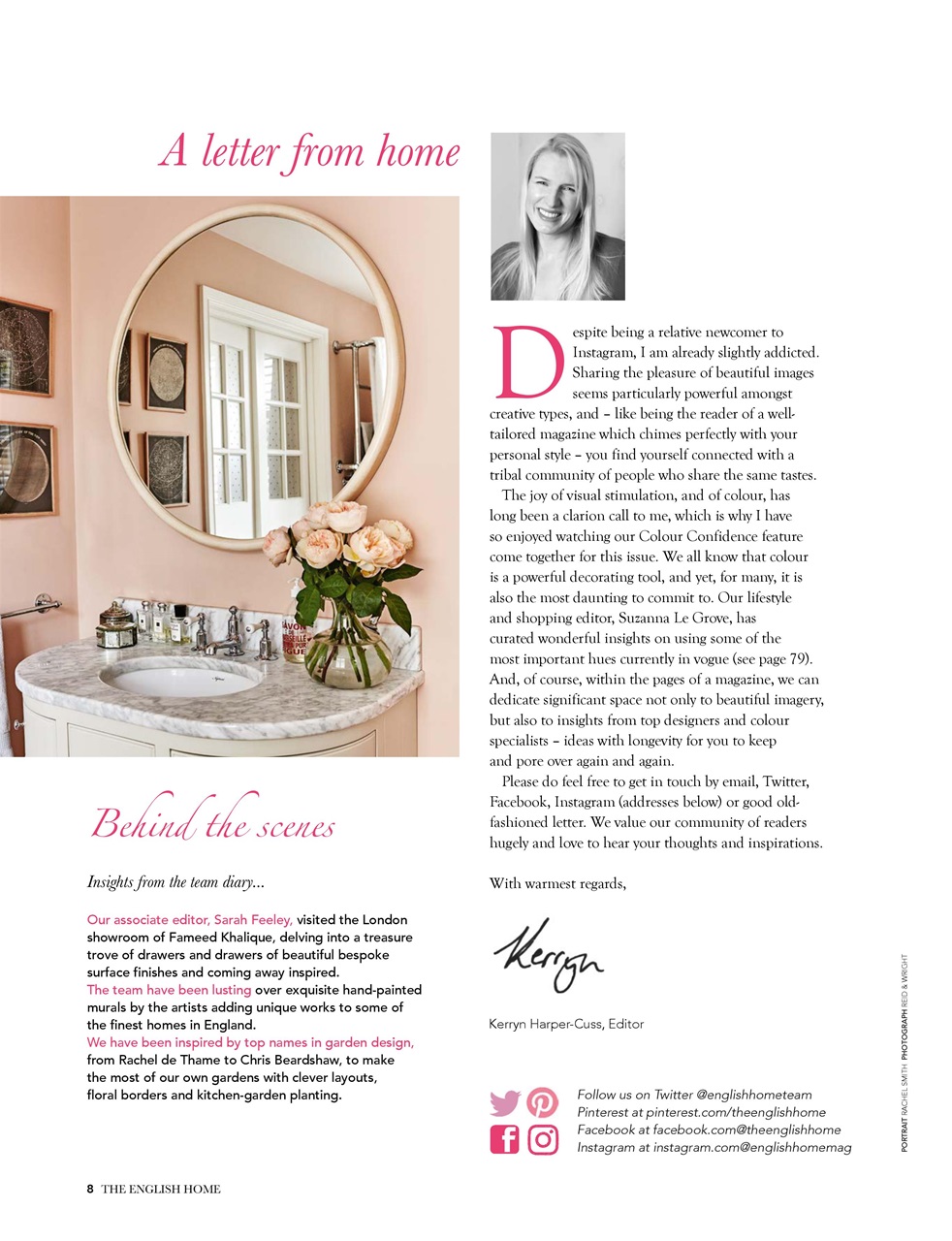 The English Home Preview Pages