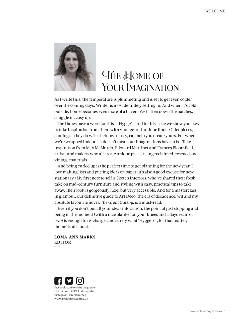 Reclaim Preview Pages