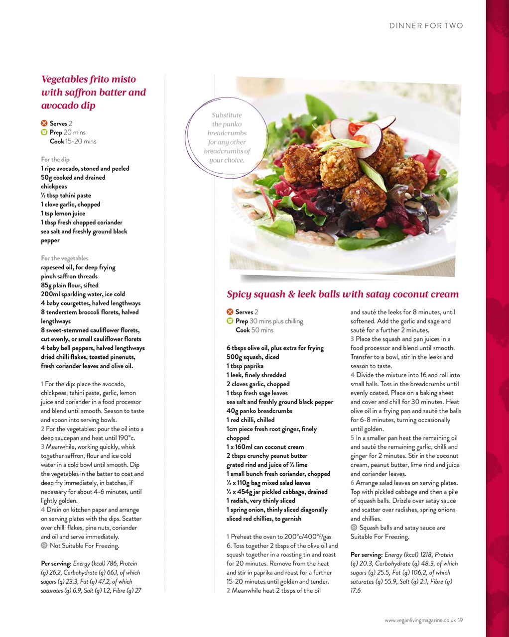 Vegan Living UK Preview Pages