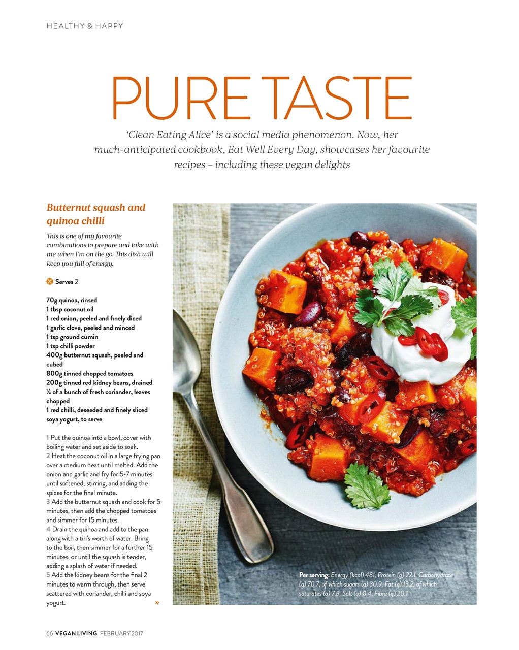 Vegan Living UK Preview Pages