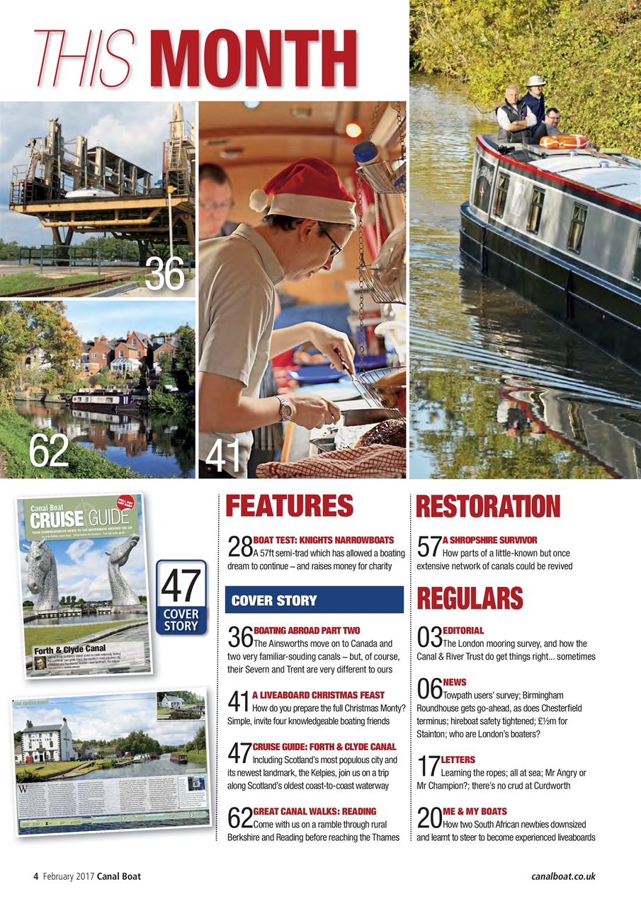 Canal Boat Preview Pages