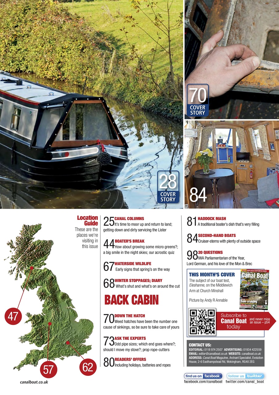 Canal Boat Preview Pages