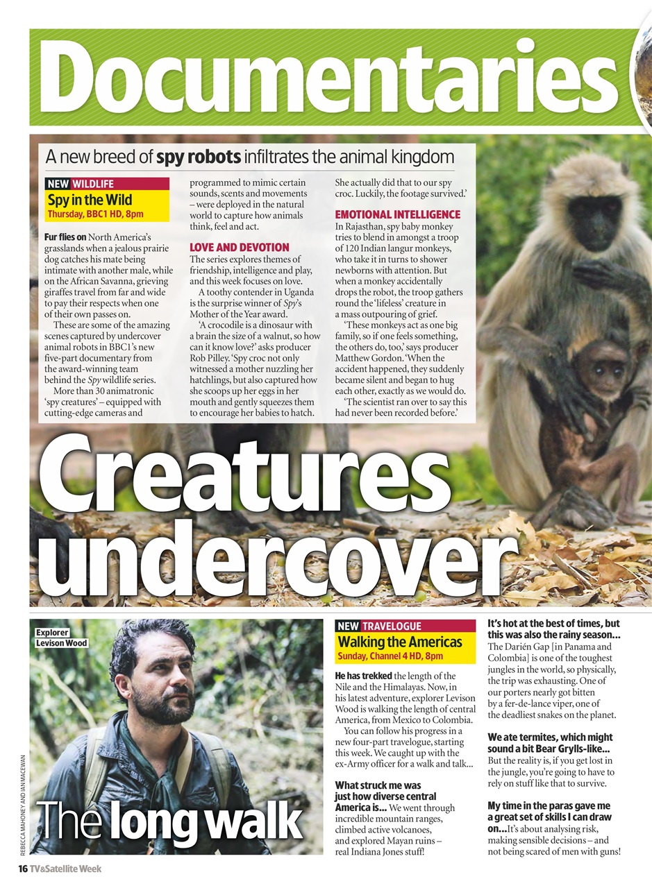 TV & Satellite Week Preview Pages