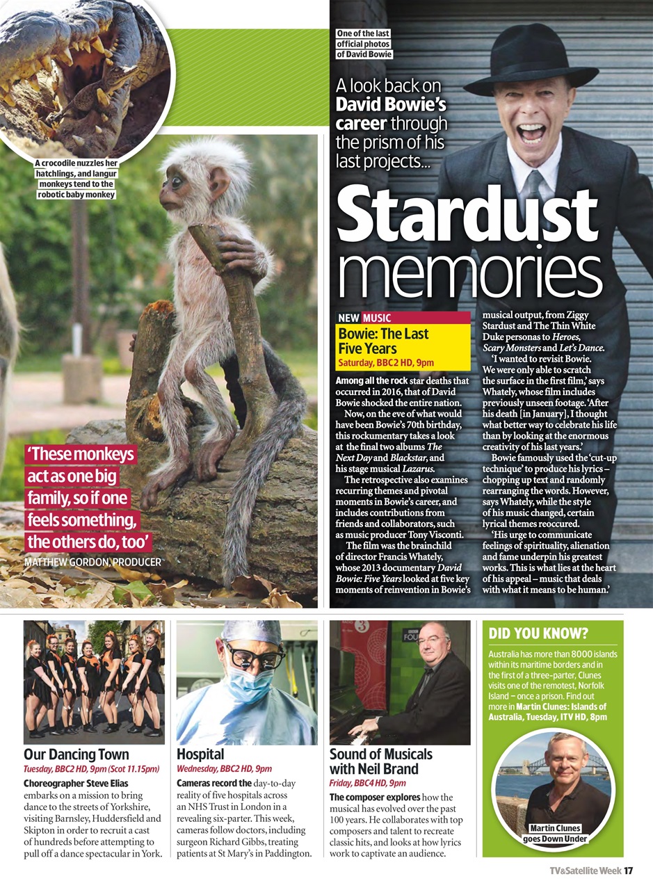 TV & Satellite Week Preview Pages