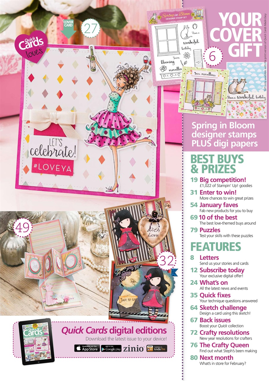 Quick Cards Made Easy Preview Pages