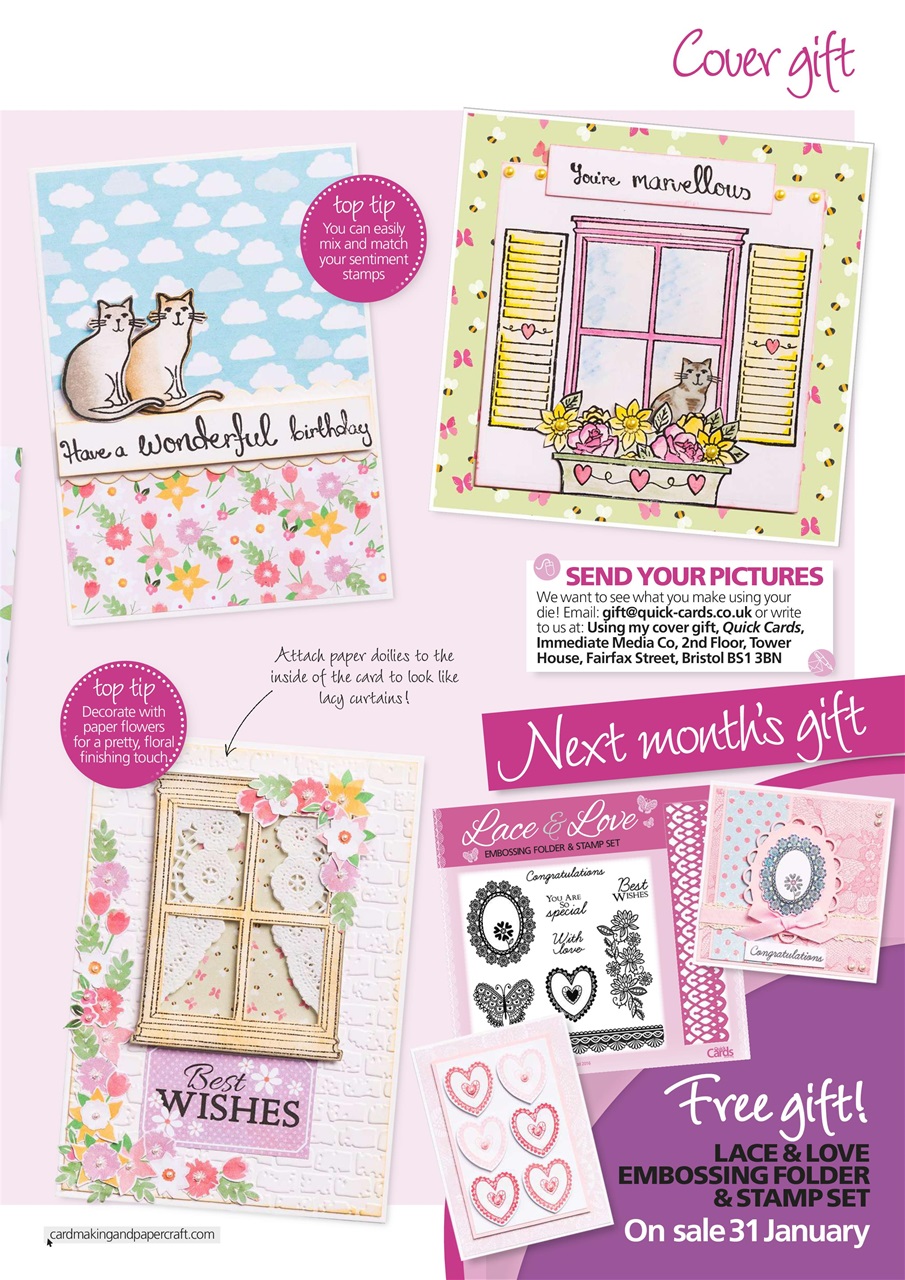 Quick Cards Made Easy Preview Pages