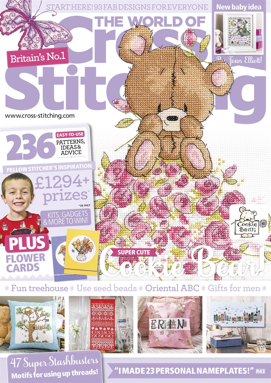 The World of Cross Stitching Preview Pages