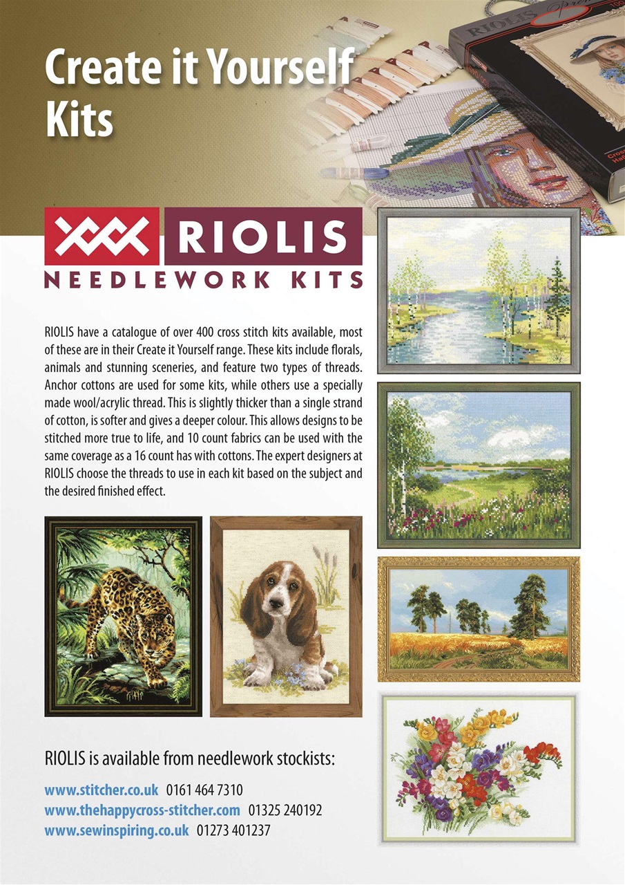 The World of Cross Stitching Preview Pages