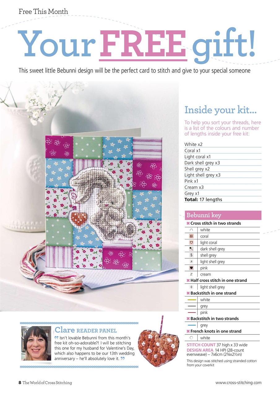 The World of Cross Stitching Preview Pages