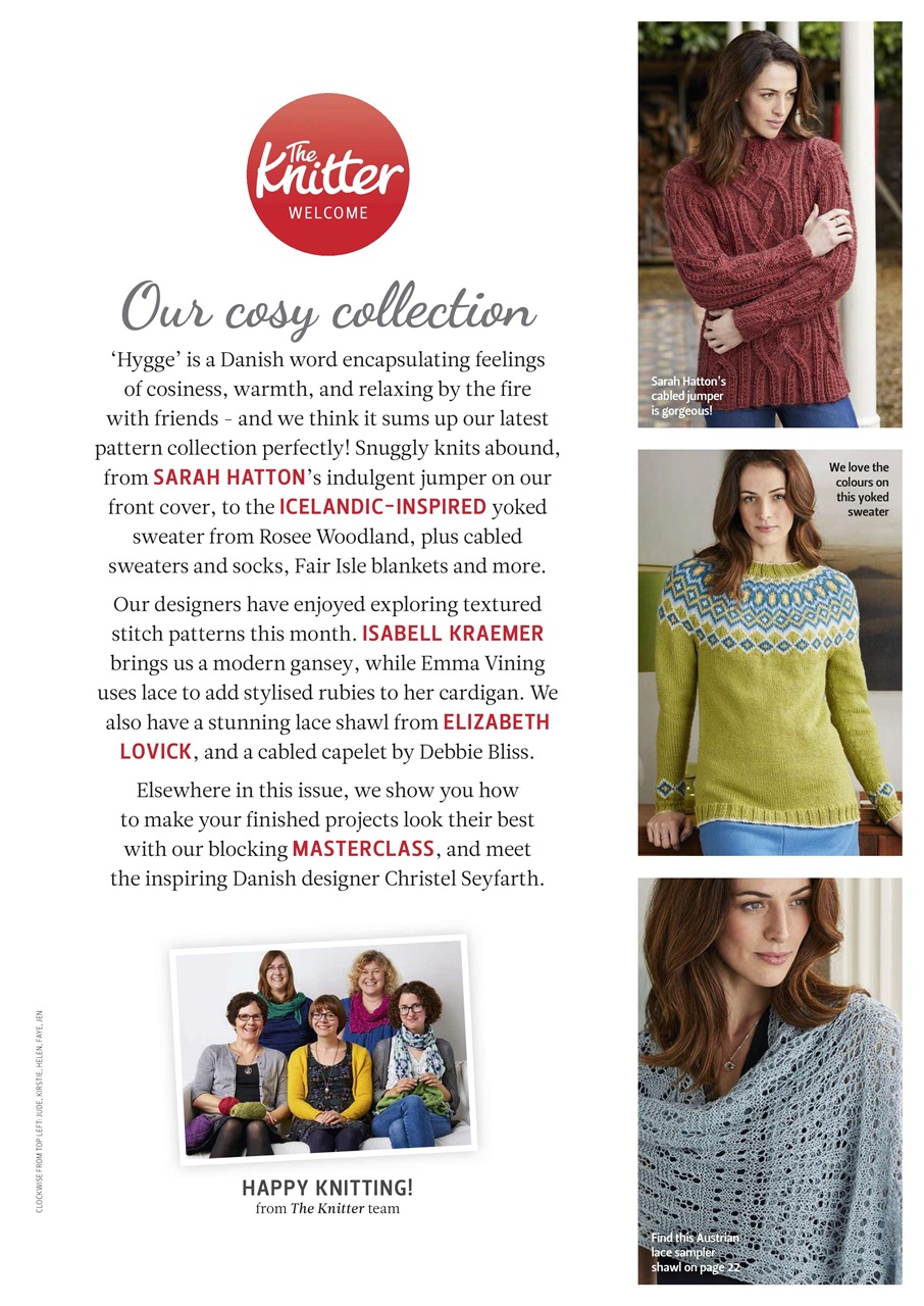 The Knitter Preview Pages