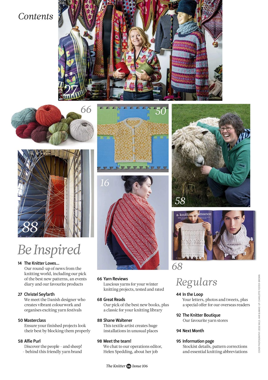 The Knitter Preview Pages