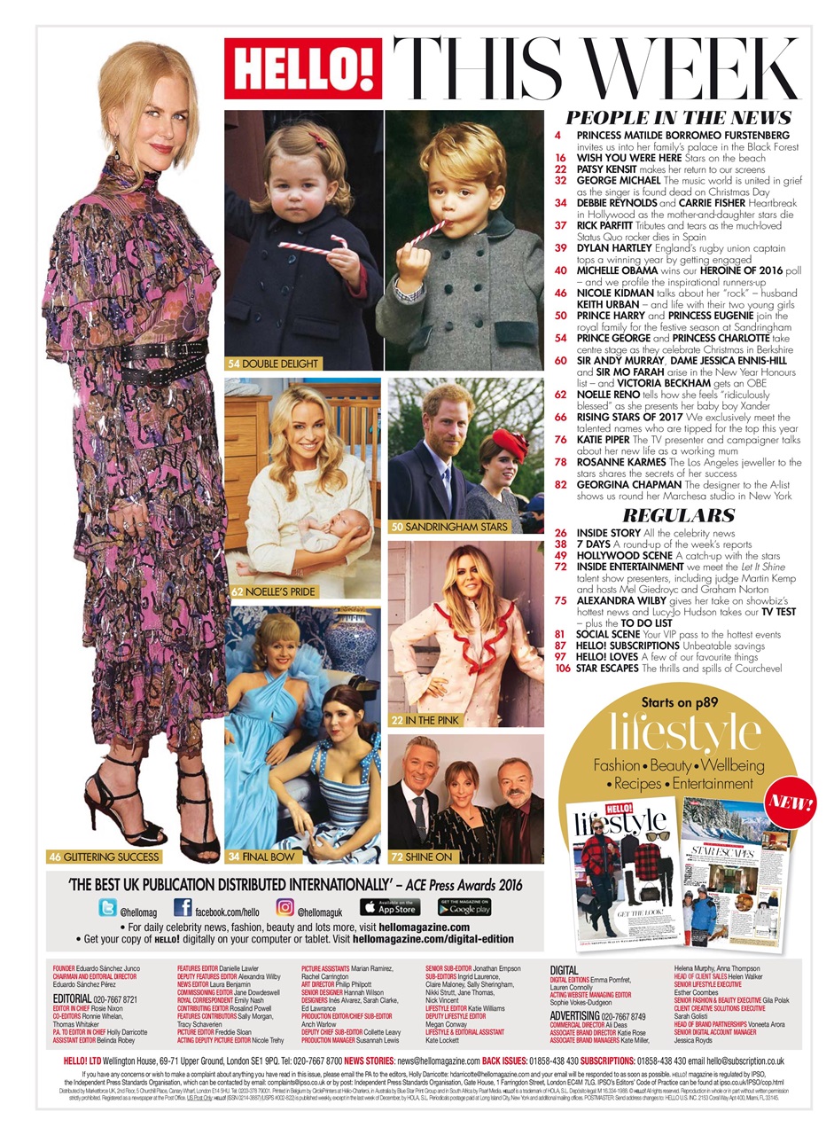 Hello! Magazine Preview Pages