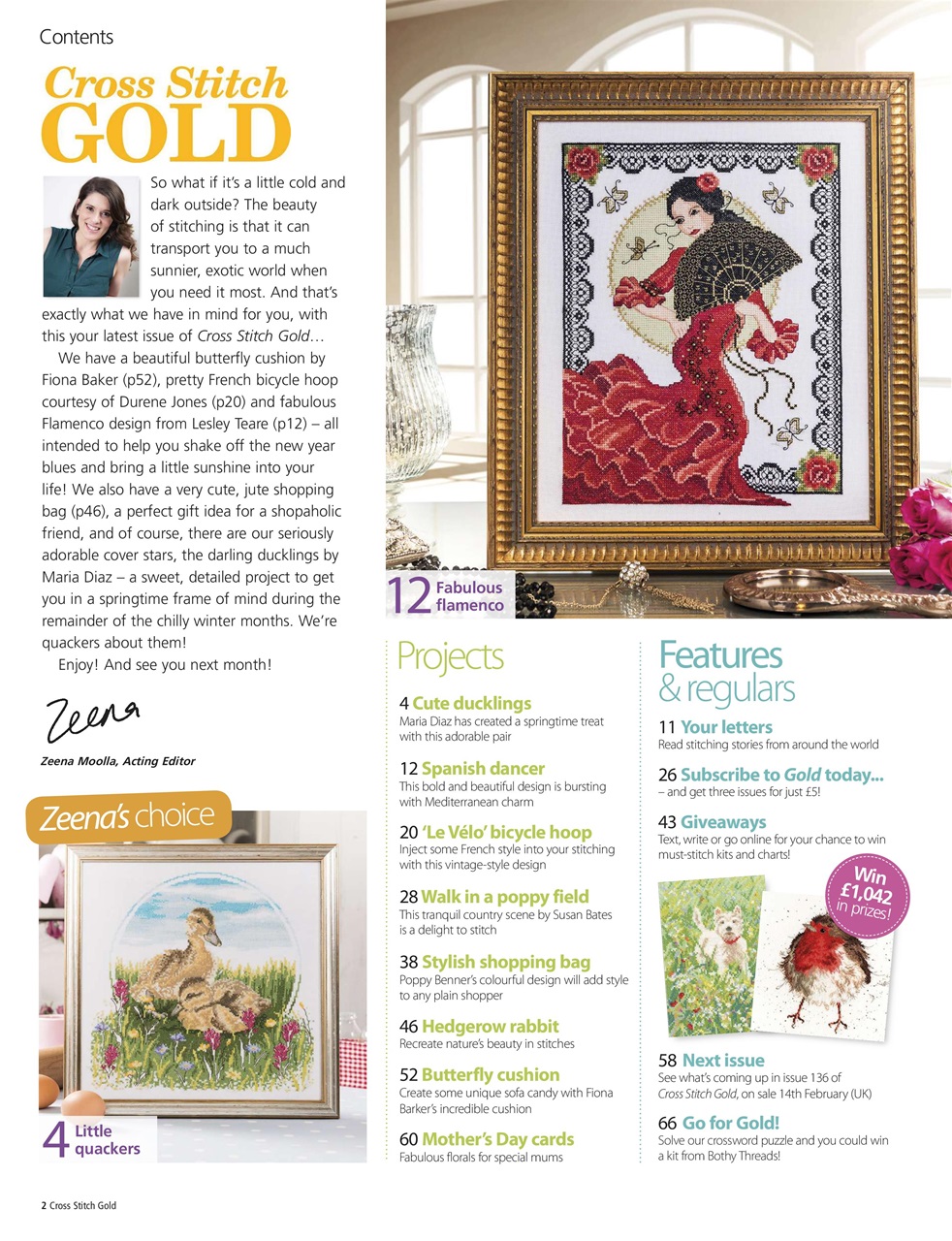 Cross Stitch Gold Preview Pages