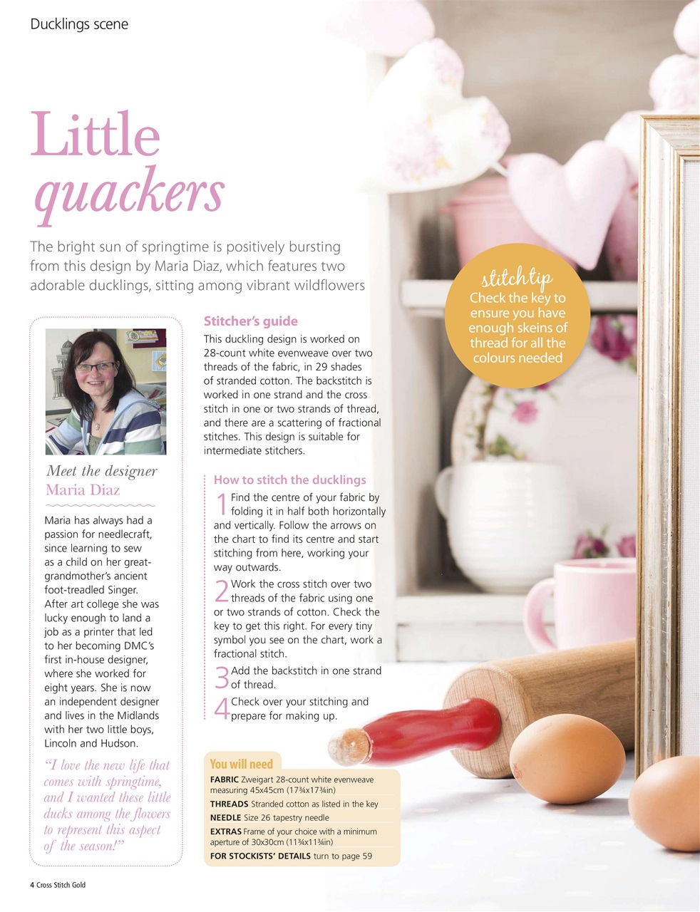 Cross Stitch Gold Preview Pages