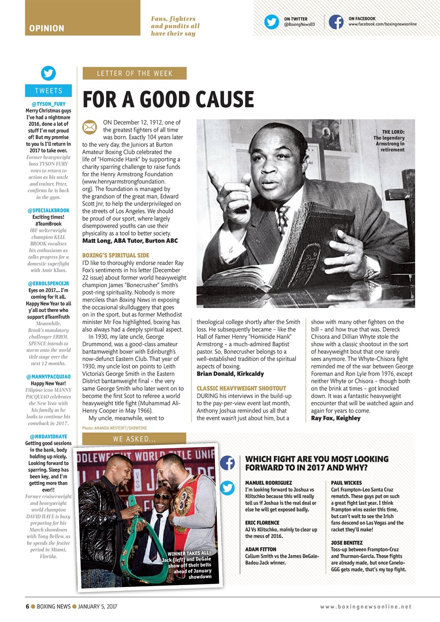 Boxing News Preview Pages