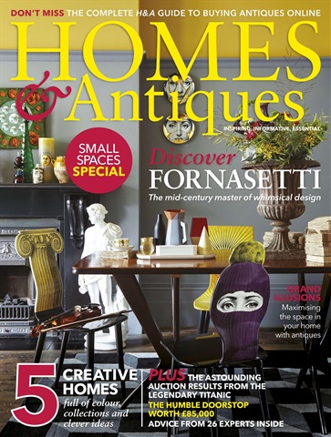 Homes & Antiques Magazine issue February 2017