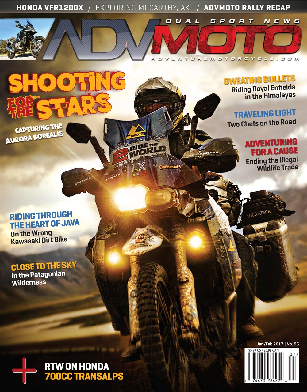 Adventure Motorcycle Preview Pages