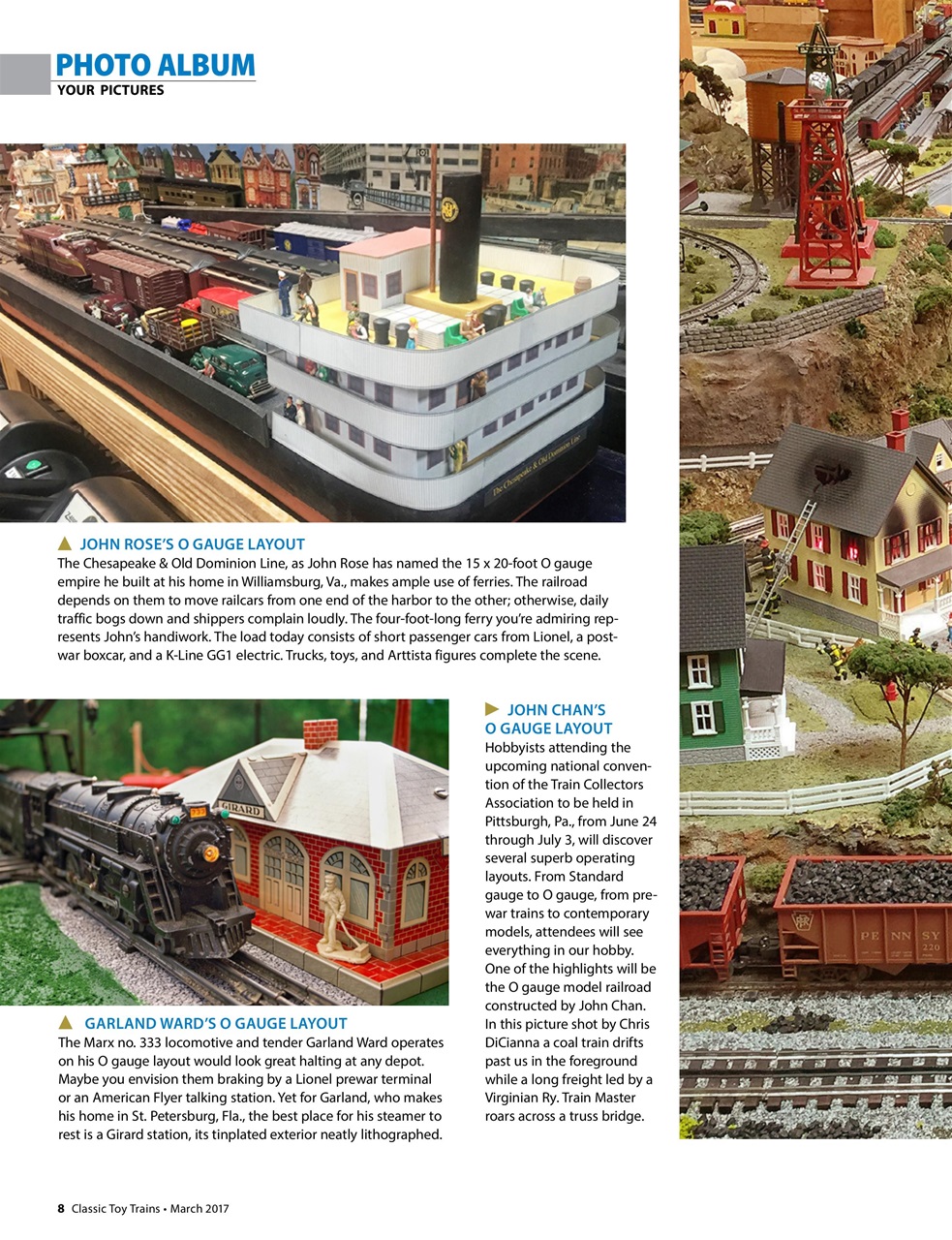 Classic Toy Trains Preview Pages