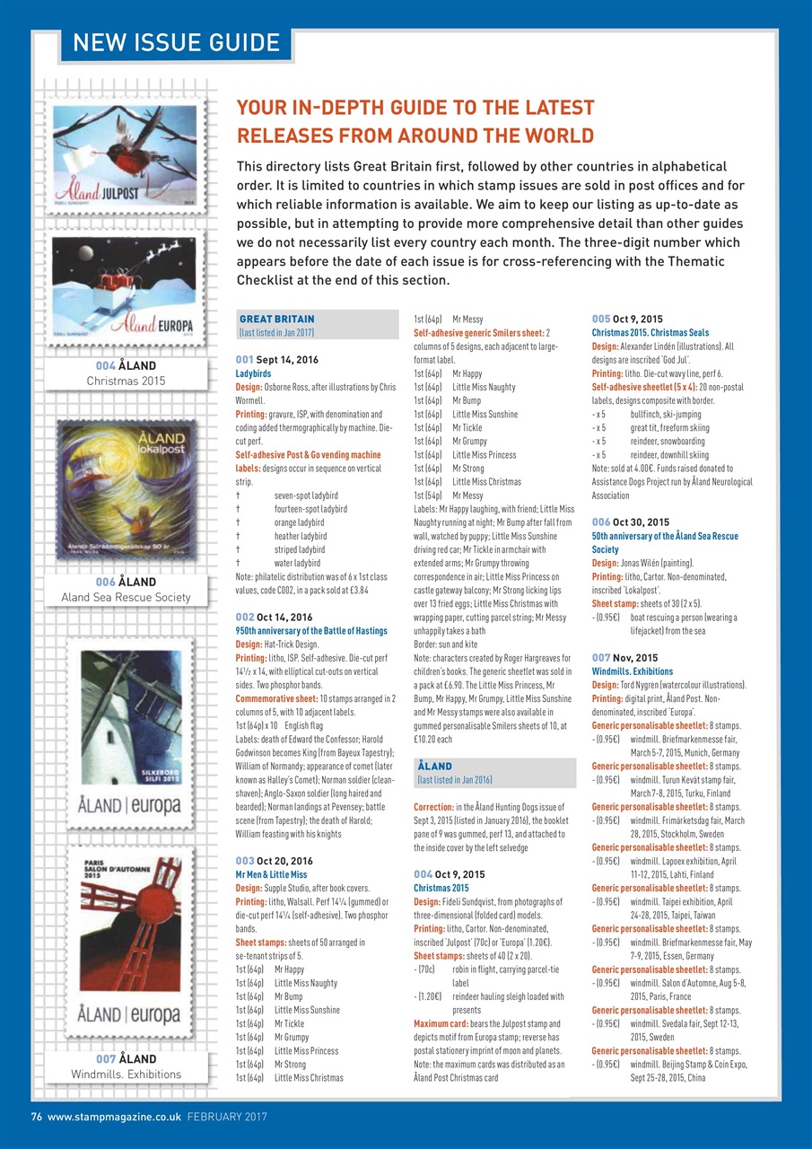 Stamp Magazine Preview Pages