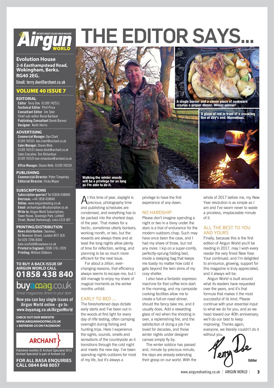 Airgun World Preview Pages