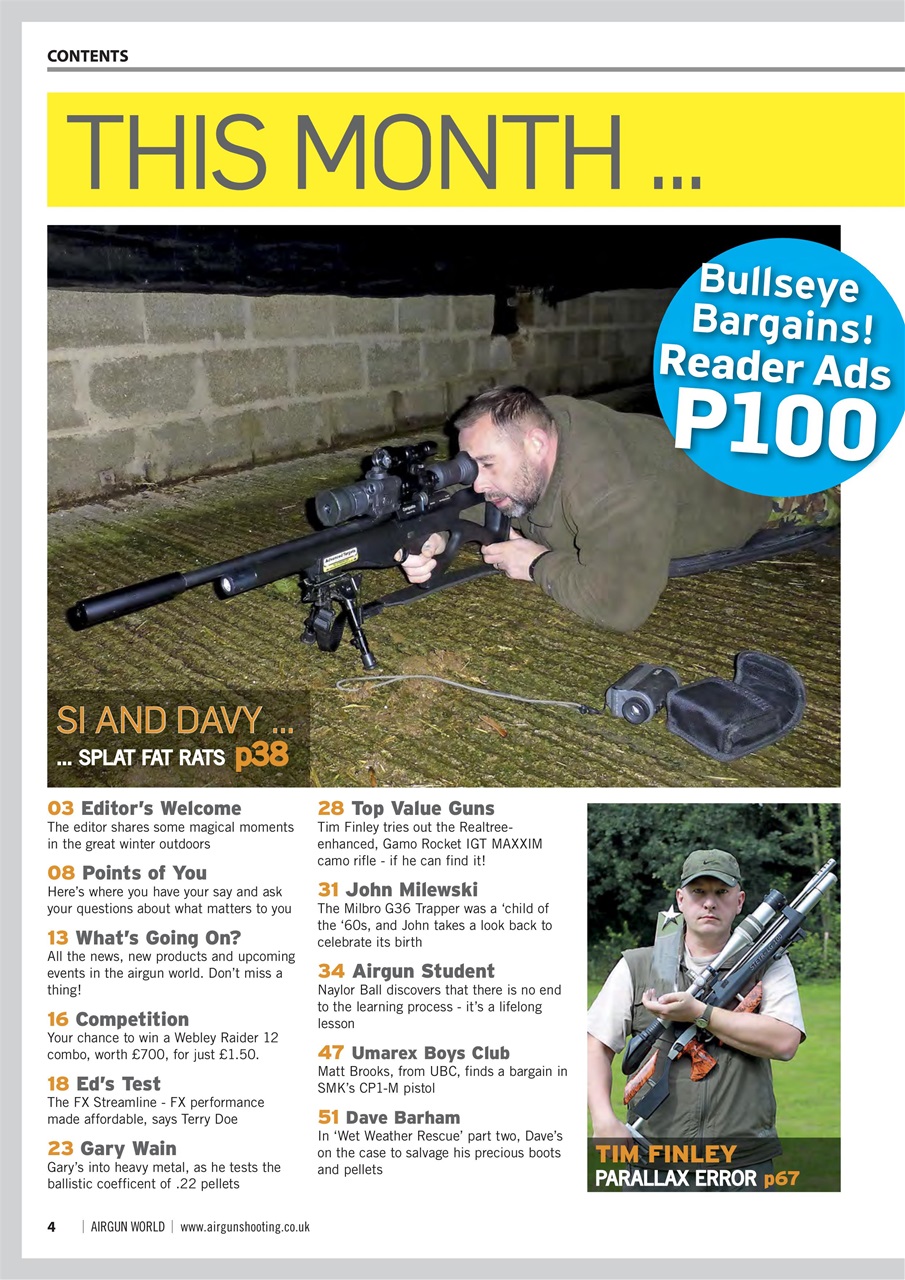 Airgun World Preview Pages