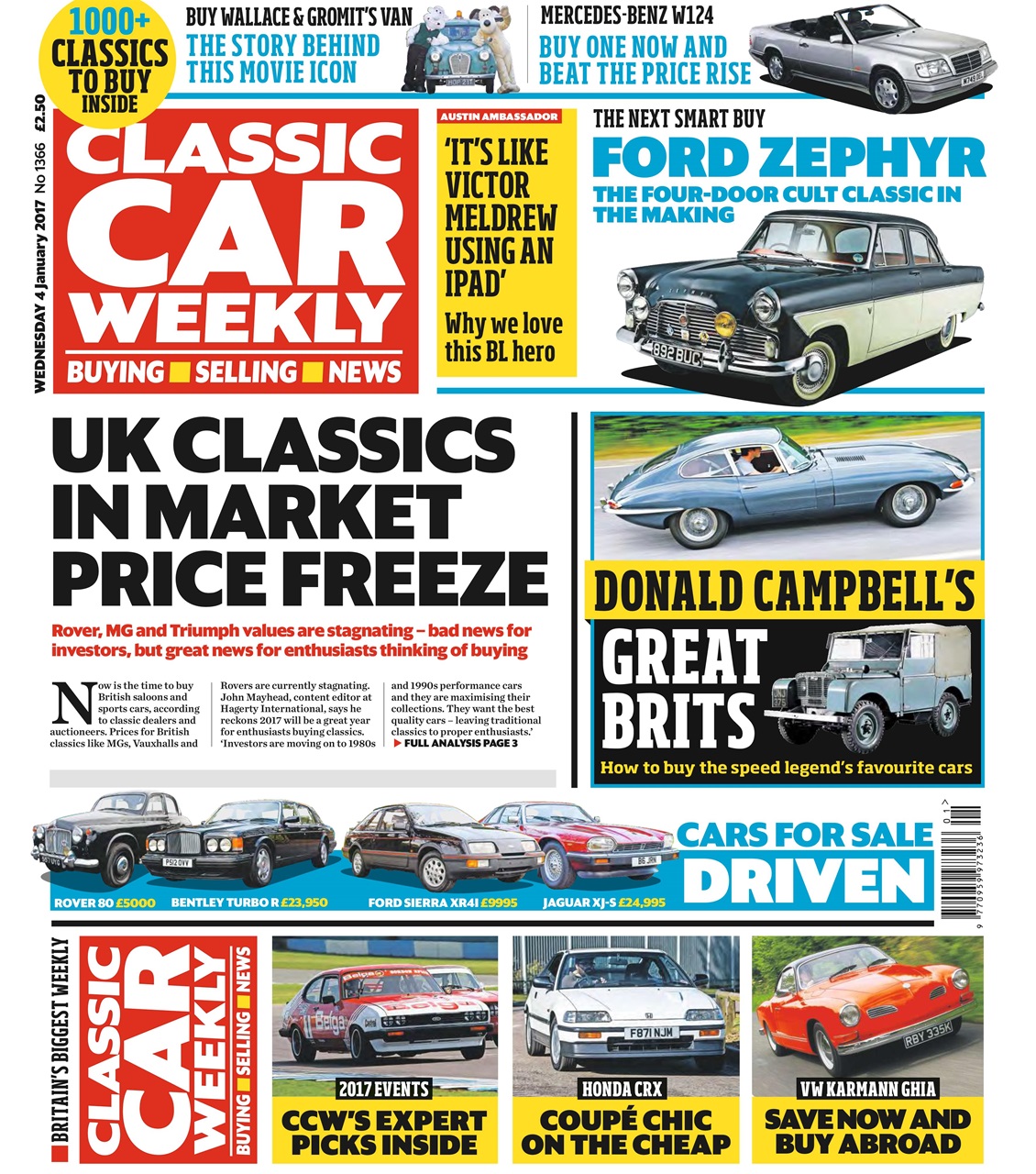 Classic Car Weekly Preview Pages