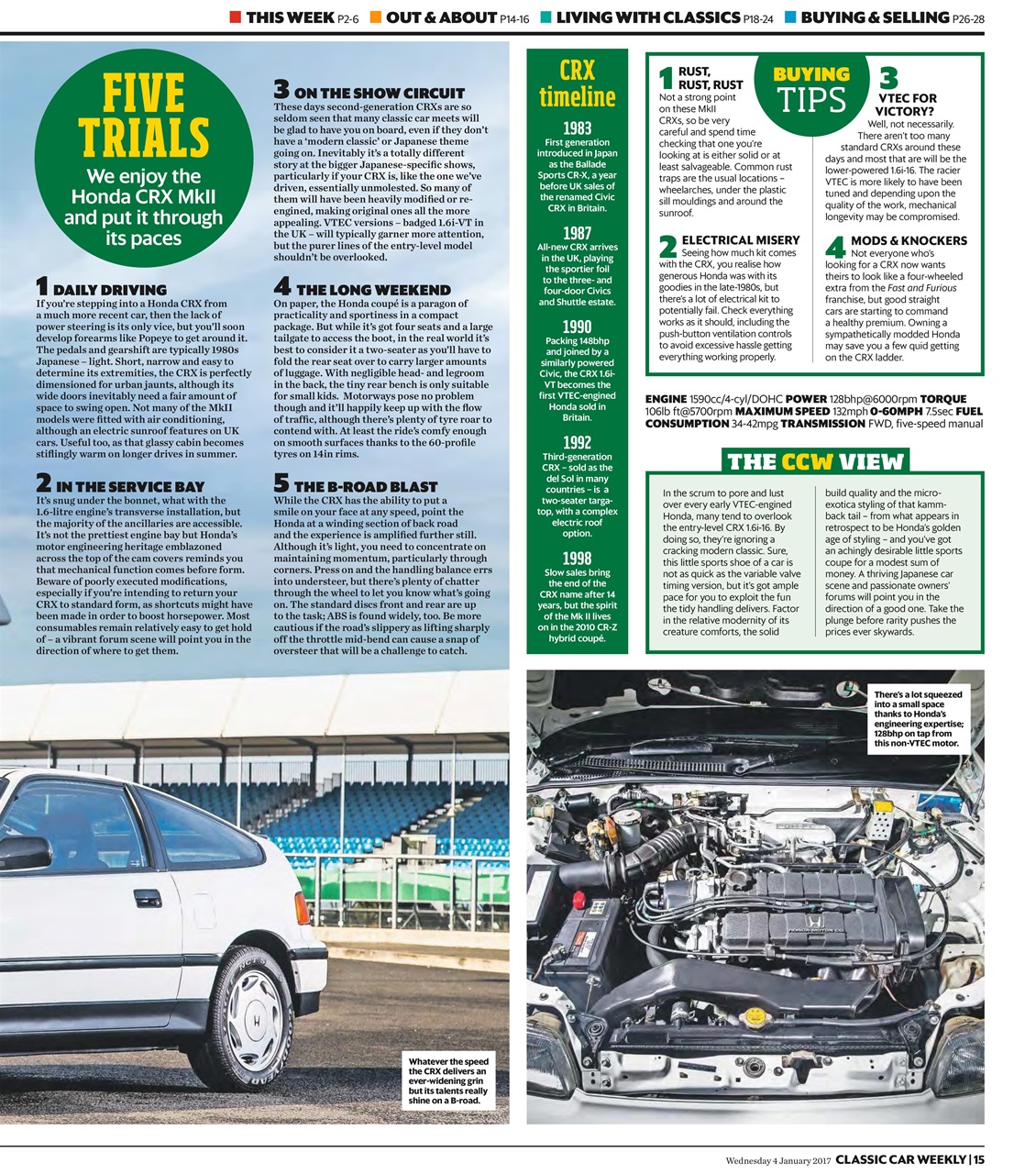 Classic Car Weekly Preview Pages