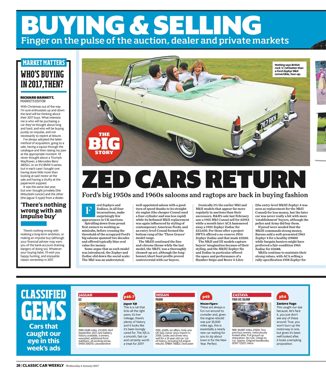 Classic Car Weekly Preview Pages
