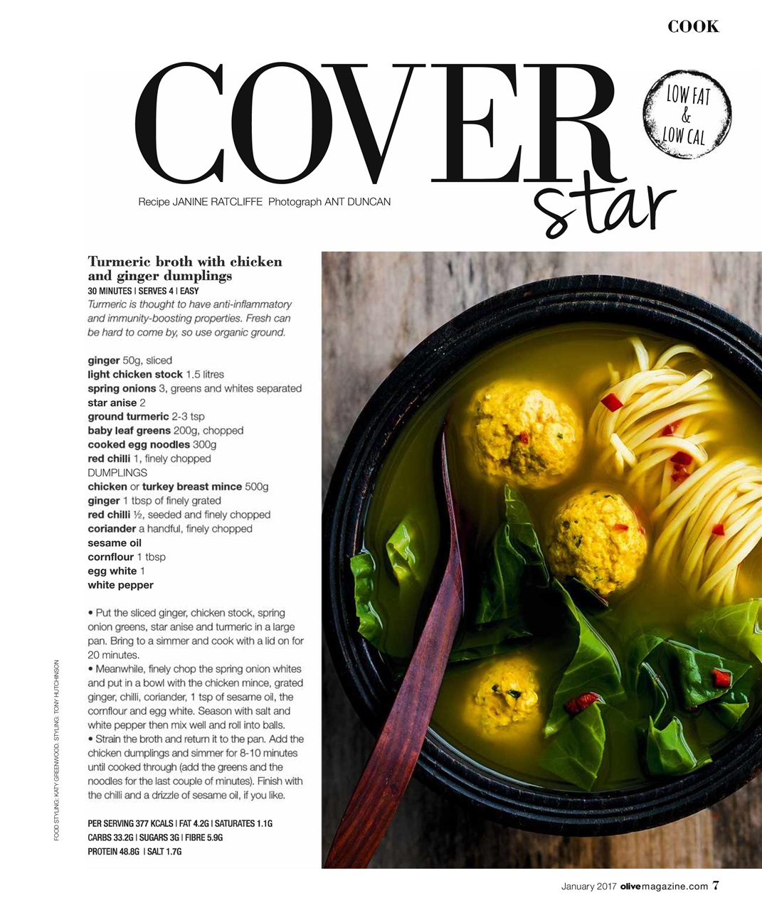 Olive Magazine Preview Pages