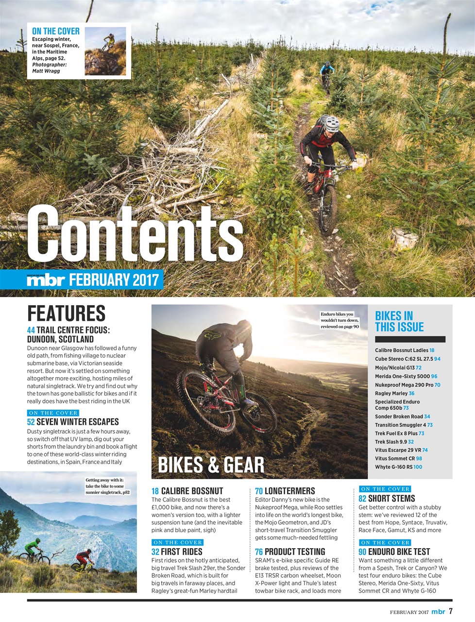 Mountain Bike Rider Preview Pages