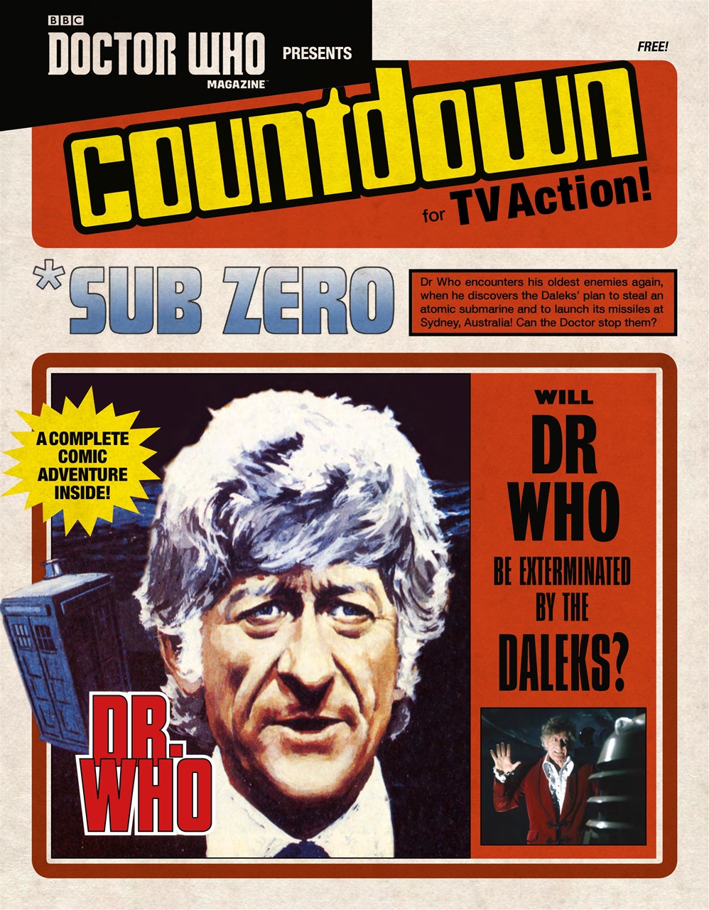 Doctor Who Magazine Preview Pages