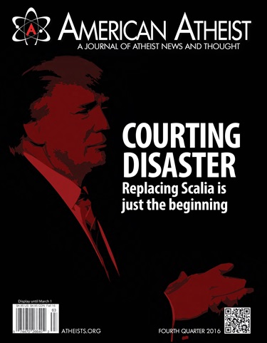 American Atheist issue Fall 2016