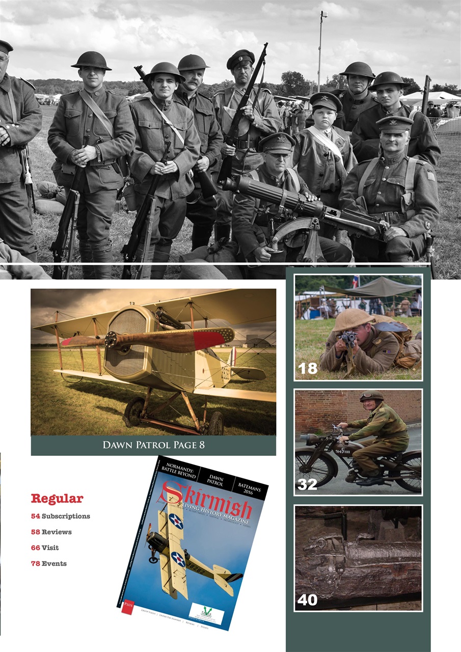 Skirmish Living History Preview Pages