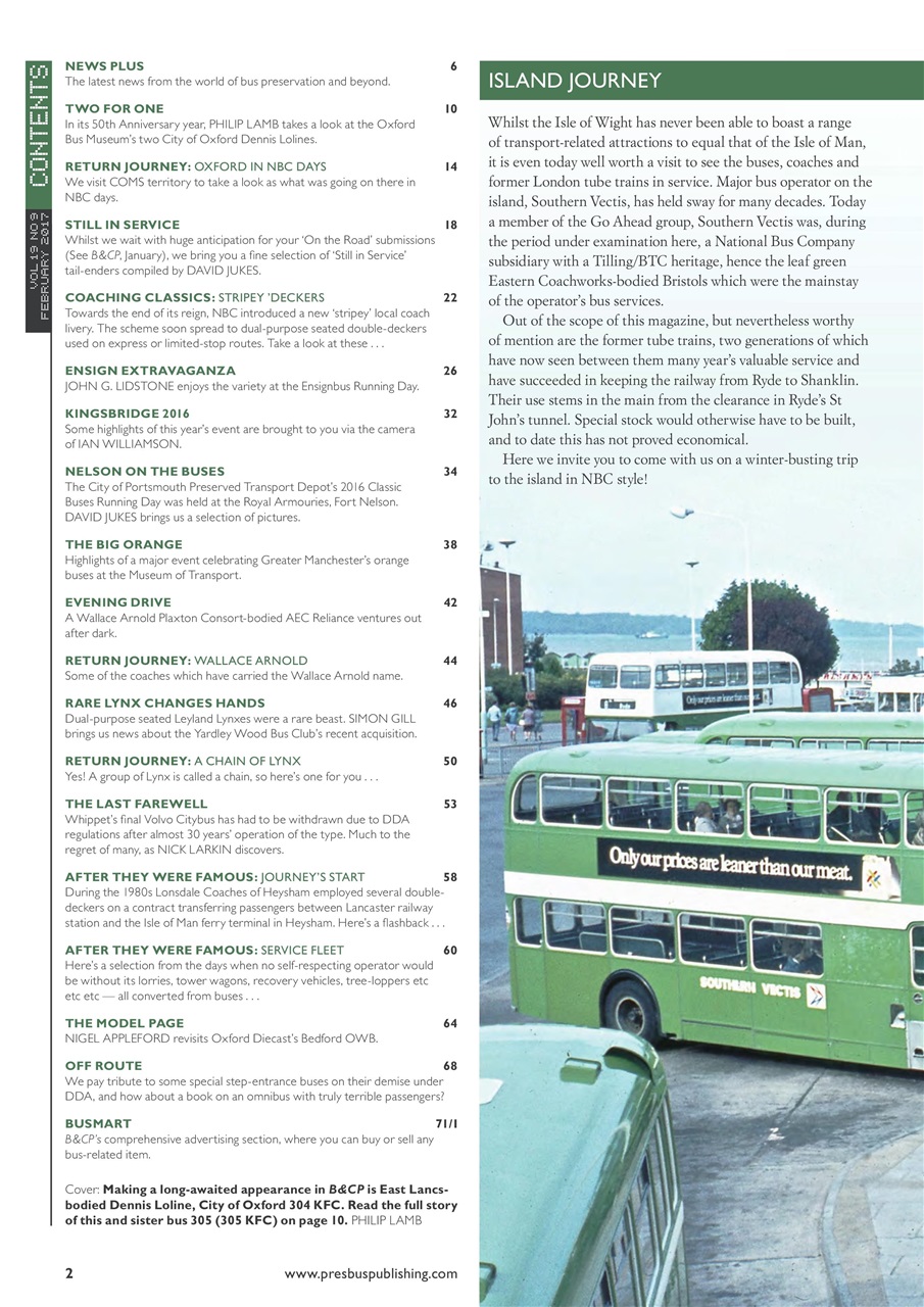 Bus & Coach Preservation Preview Pages