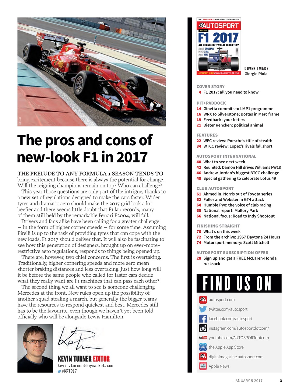 Autosport Preview Pages