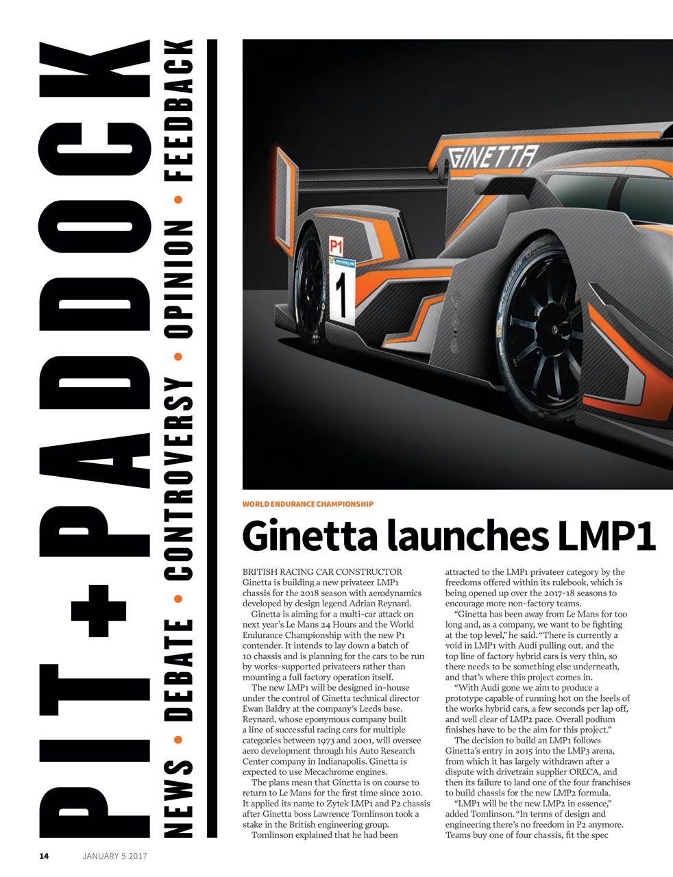 Autosport Preview Pages